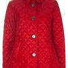 Burberry Brit Quilted Jacket in Red - Lyst