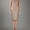 Burberry Pencil Skirt in Beige (camel) - Lyst