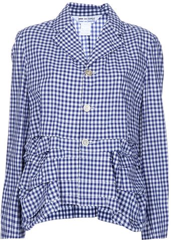 Comme Des Garçons Archive Ruffle Blazer - Lyst
