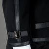 Gucci Leather Trim Jacket in Black - Lyst