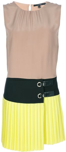Gucci Colour Block Dress - Lyst