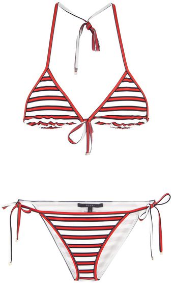  Striped Bikini 