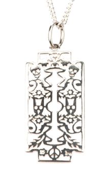 Karen Walker Razor Pendant - Lyst