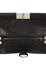 Proenza Schouler Evening Clutch in Black