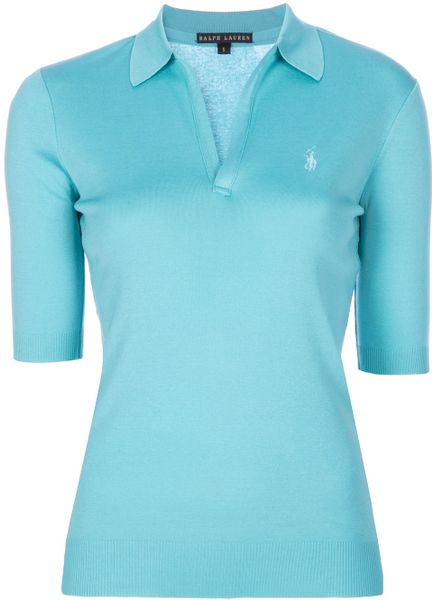 Ralph Lauren Black Label Polo Shirt in Blue (black) - Lyst