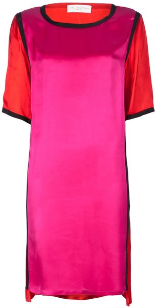 Stella McCartney Color Block Dress - Lyst