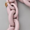 Tory Burch Resin Chain Necklace in Pink (rose) - Lyst