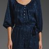 Trina Turk San Salvador Feather Jumper in Blue (navy) - Lyst
