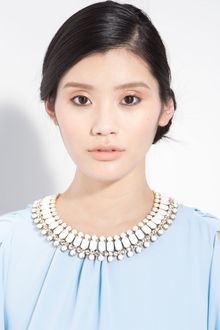 Vionnet White Necklace - Lyst