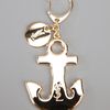 Yves Saint Laurent Anchor Keyring in Gold - Lyst