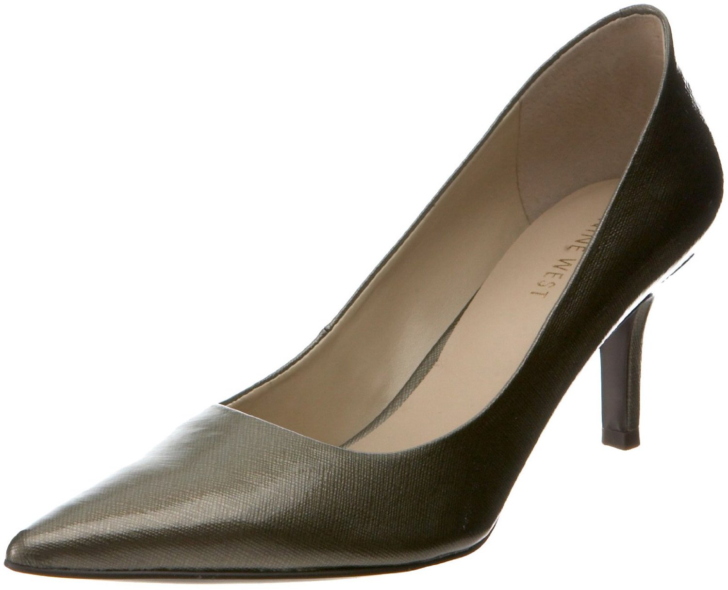nine west green pumps
