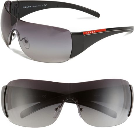 prada rimless glasses mens