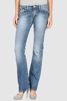 Replay Denim Trousers - Lyst
