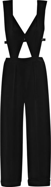 Roland Mouret Dugmanta Cutout Stretch-Crepe Jumpsuit - Lyst