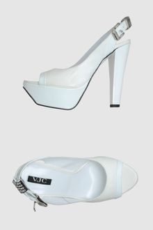 Versace Jeans Couture Platform Sandals - Lyst