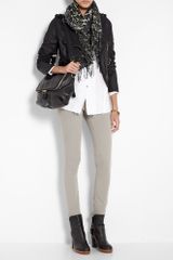 Acne Black Cypress Ankle Boot with Side Buckle