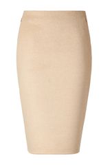 Akris Beige Pencil Skirt