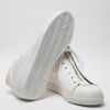 Alexander Mcqueen Alexander Mcqueen Mens Leather High Top Sneaker in White for Men - Lyst