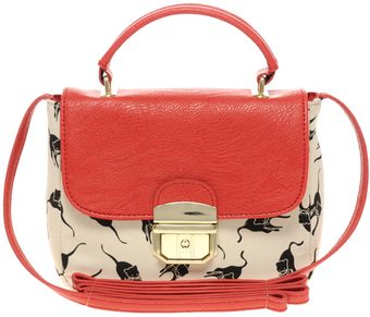 ASOS Collection Asos Cat Print Across Body Bag - Lyst