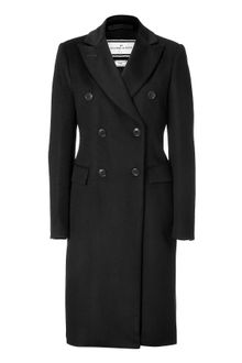 By Malene Birger  Double Breasted Wool Cashmere Blend Coat - Lyst