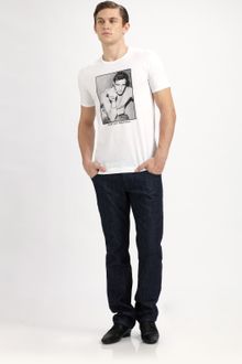 Dolce & Gabbana Marlon Brando Printed Tee - Lyst