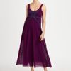 Jean Paul Gaultier Maxi Dress in Purple - Lyst