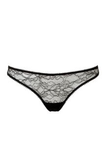 Kiki De Montparnasse Ingénue Black Lace Thong - Lyst