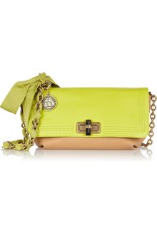 Lanvin Happicolo Leather Shoulder Bag - Lyst