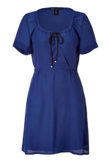 Marc By Marc Jacobs Twilight Blue Silk Dress - Lyst