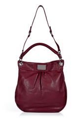 Marc By Marc Jacobs Bordeaux Hillier Hobo Shoulder Bag