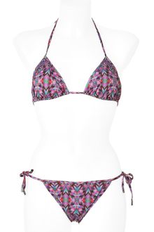 Matthew Williamson Escape Padded Triangle Bikini with Kaleidoscope Print - Lyst