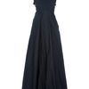 Acne Lillian Long Dress in Black - Lyst