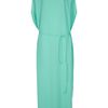 Acne Marnay Crepe Dress in Green - Lyst