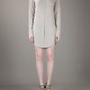 T By Alexander Wang Shirt Dress in Gray (grey) - Lyst