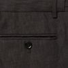 Burberry Prorsum Slimfit Linen Trousers in Black for Men (brown) - Lyst