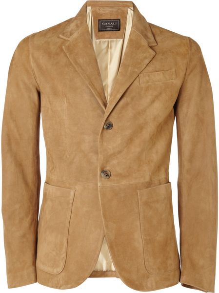 Brown Suede Blazer