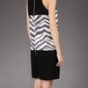 Emilio Pucci Zebra Print Dress in Black (zebra) - Lyst