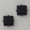 Marc By Marc Jacobs Bonkers Rubber Stone Stud Earrings in Black - Lyst