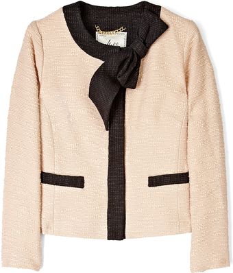 Milly Betina Bow Jacket - Lyst