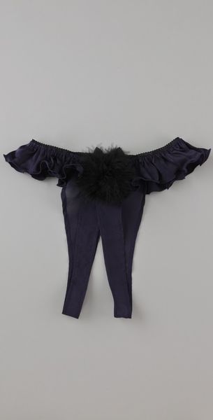 Myla London Cabaret Open Thong - Lyst