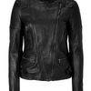Neil Barrett Black Leather Biker Jacket in Black - Lyst
