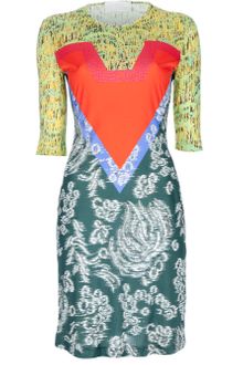 Peter Pilotto Printed Dress - Lyst