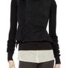 Rick Owens StretchWeave And StructuredMesh Jacket in Black - Lyst