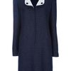 Valentino Vintage Polka Dot Dress in Blue - Lyst
