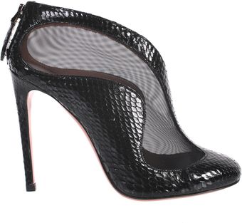 Alaïa Black Rounded Shoe Boot  - Lyst