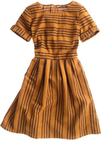 Madewell Stucco Stripe Songbird Dress - Lyst