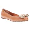Marc By Marc Jacobs Bow Detail Ballet Pump in Brown - Lyst