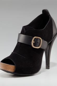 Pedro Garcia Peep-toe Shoe Bootie - Lyst