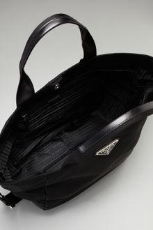 Prada Large Nylon Tote - Lyst