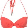 Topshop Coral Underwired Bikini Top in Pink (coral) - Lyst